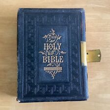 ANTIQUE 19th CENTURY - THE HOLY BIBLE - OXFORD UNIVERSITY PRESS, usato usato  Spedire a Italy