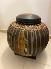 Vaso legno buddha usato  Roma