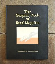 La obra gráfica de René Magritte por G. Kaplan, T. Baum FIRMADA 1a HC 1982, usado segunda mano  Embacar hacia Argentina