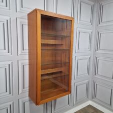 Vintage Beaver & Tapley 33 Teak Glass Cabinet Cupboard Wall Unit Floating Retro for sale  Shipping to South Africa