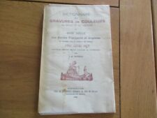 Dictionnaire gravures couleurs d'occasion  Einville-au-Jard
