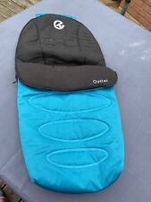 Oyster Pram Footmuff/Cosy Toes Vogue Fabric Teal Colour for sale  LISBURN