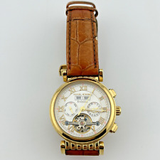 Relógio automático masculino Daniel Steiger Evolution cronógrafo DS-1960 18K GP 35 joias comprar usado  Enviando para Brazil