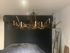 Genuine antler chandelier for sale  DUNFERMLINE