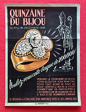 Rare affiche originale d'occasion  Auvers-sur-Oise