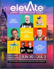 One ticket. elevate for sale  Savannah