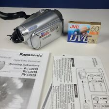 Cámara de video MiniDV con zoom óptico Panasonic PV-GS29 30x con batería SIN PROBAR  segunda mano  Embacar hacia Argentina