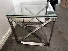 Glass top coffee for sale  WIGAN