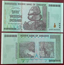 Zimbabwe trillions dollars d'occasion  Vaulx-en-Velin