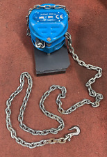 Used, Pfaff Silberblau 2 TON Chain Hoist Manual Hand Block Hook Capacity 4400lbs Lift for sale  Shipping to South Africa