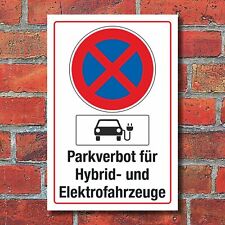 Schild parkverbot hybrid gebraucht kaufen  Bad Driburg