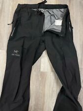 Arcteryx Beta AR Goretex Pro Full Zip Pants Size L Mens Black for sale  Minneapolis