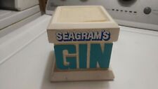 Old Vintage Seagram's Gin Chalk Advertising Back Bar Statue Bottle Display RARE, occasion d'occasion  Expédié en France