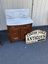 washstand marble vintage for sale  Mount Holly