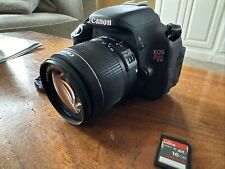 Canon EOS Rebel T3I 18 MP Digital SLR Camera kit with 18-55mm & 55-250mm + More! for sale  Shipping to South Africa