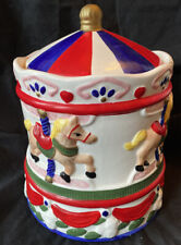 Carousel cookie jar for sale  Andover