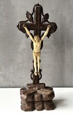 Antique crucifix bois d'occasion  Hazebrouck