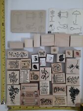 Rubber stamps wood for sale  Omaha