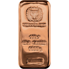 Copper bars 999.9 for sale  Shipping to Ireland