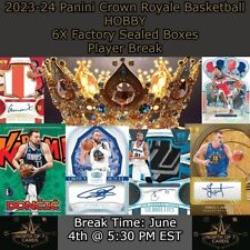 Toumani Camara - 2023-24 Crown Royale Baloncesto Hobby 6X Caja Jugador BREAK #5 segunda mano  Embacar hacia Argentina