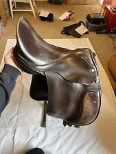Old leather saddle for sale  ROMSEY