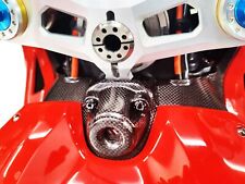 Ducati Panigale V4 Carbon Fiber Key Ignition Lock Cover Matte Finish for sale  Shipping to South Africa