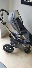 Used, Bugaboo Cameleon 3 grey melange, with accessories & extra travel case for sale  LONDON
