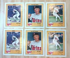 Twins Power Posters (x6) 15" X 20" 1987 World Champion Minnesota Baseball MLB for sale  Shipping to South Africa
