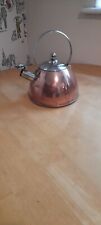 Whistling Kettle Copper Plated / AGA, Gas,hob  for sale  Shipping to South Africa