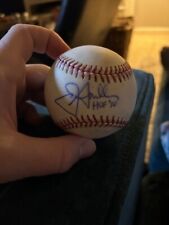 Anunciador de la Sala de Jura de los Gigantes de San Francsico autografiado firmado ROMLB Béisbol, usado segunda mano  Embacar hacia Argentina