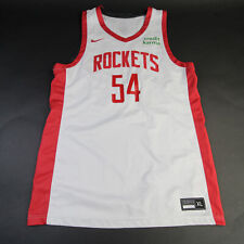 Houston Rockets Nike Team Game Jersey - Basketball Men's White/Red Used for sale  Shipping to South Africa