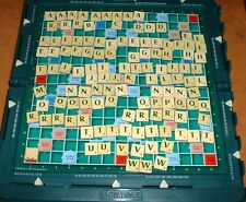 SCRABBLE MAGNETIC TILE REPLACEMENTS TRAVEL GAME GREEN & CREAM 3 FOR £1 NOT A SET, used for sale  Shipping to South Africa