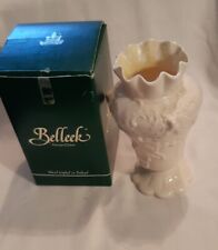 Belleek white vase for sale  HOLYWOOD