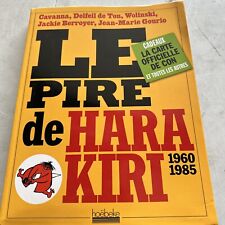 Livre pire hara d'occasion  Mennecy