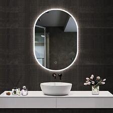 Oval illuminated bathroom for sale  MANSFIELD