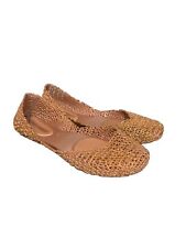 Sapatos femininos Melissa Campana balé 7 dourados glitter gelatina papel verão comprar usado  Enviando para Brazil