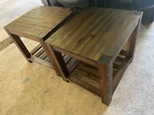 end table set solid wood for sale  Houston