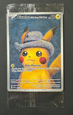 Używany, Pokemon Pikachu with Grey Felt Hat Van Gogh Museum Promo SVP 085 NEW Sealed na sprzedaż  Wysyłka do Poland