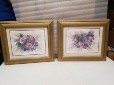 Framed floral prints for sale  Glenwood