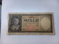 Antica banconota mille usato  Alcamo