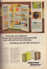 1968 Admiral Duplex Geladeira Freezer Geladeira Impressão Vintage Anúncio Anos 1960 comprar usado  Enviando para Brazil