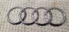 Audi chrome rings for sale  GLASTONBURY