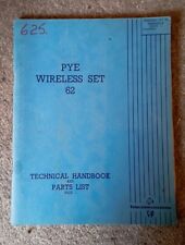 Pye telecom manual for sale  HARLESTON