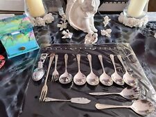 Vintage silver cutlery for sale  BOLTON