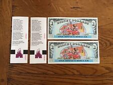 disney dollars for sale  NEW MILTON