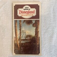 Disneyland guide book for sale  Waterloo