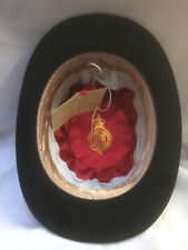 Christys' Devon Czarny futrzany filcowy kapelusz kręgle z elegancką amortyzowaną wewnętrzną opaską na sprzedaż  Wysyłka do Poland