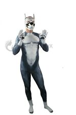 PUPPY PLAY PET PUP DOG COSTUME FULL BODY SUIT SPANDEX MORPHSUIT TIGHT COSPLAY UK for sale  Shipping to South Africa