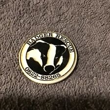 Badger rescue badge for sale  EXETER