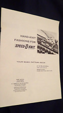 Passap Speed-o-Knit M201 Fashions & Patterns Manual for sale  Shipping to South Africa
